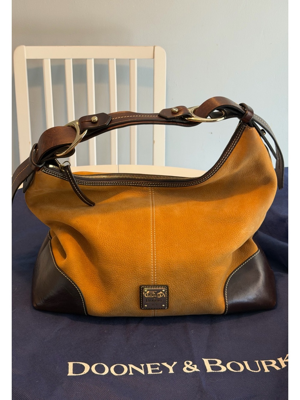 Dooney & Bourke Suede Hobo Bag